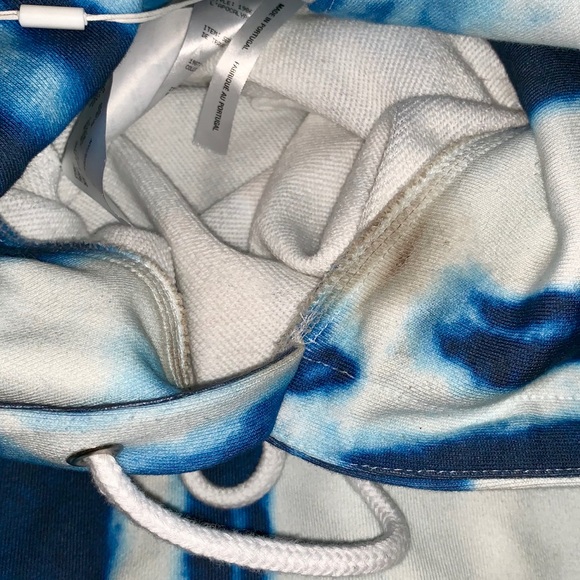 HELMUT LANG TYE DYE PULLOVER HOODY - Picture 7 of 7